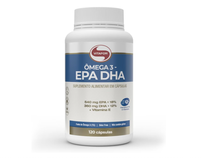 Ômega 3 EPA DHA VITAFOR com 120 cps