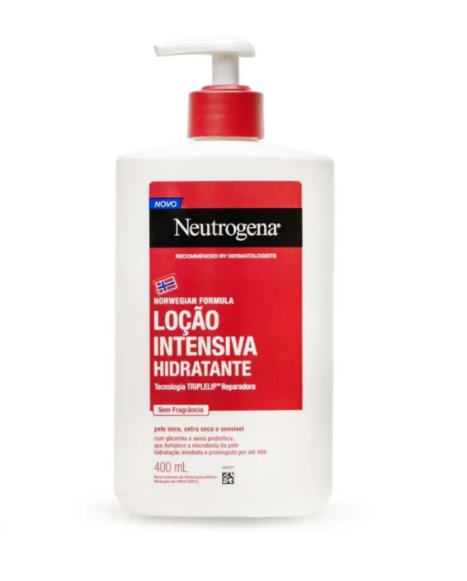 Loção Hidratante Neutrogena SEM FRAGÂNCIA 400ml