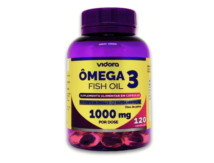 Ômega VIDORA 1000mg 120 cps gel