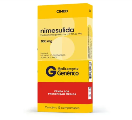 Nimesulida 100mg com 12 cp CIMED