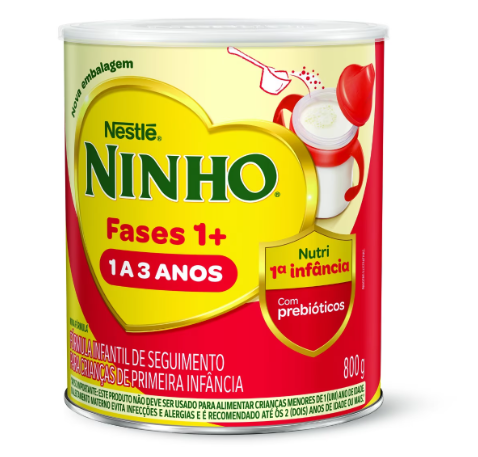 Leite Ninho Fases 1 a 3 Anos 800g